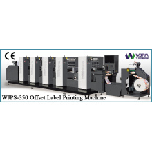 Máquina de impressão de rótulo de deslocamento rotativo intermitente (WJPS-350)